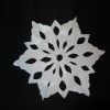 Easy Snowflake Window Decorations