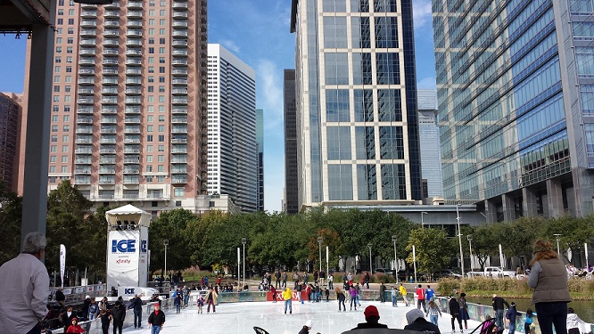 Take to The ICE at Discovery Green this Season! 