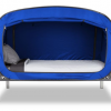 Block out Light for Better Sleep Transform your bed into a secret hideout with the Bed Tent!