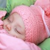 baby asleep bundled up