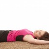 woman with weights exercising for weight loss, something that sleep can help your genes with