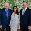 Source: Houston CultureMap, Terry Bradshaw, left, pictured with Hannah and Cal McNair