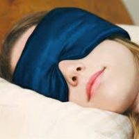 A sleep mask can help you sleep better and longer!